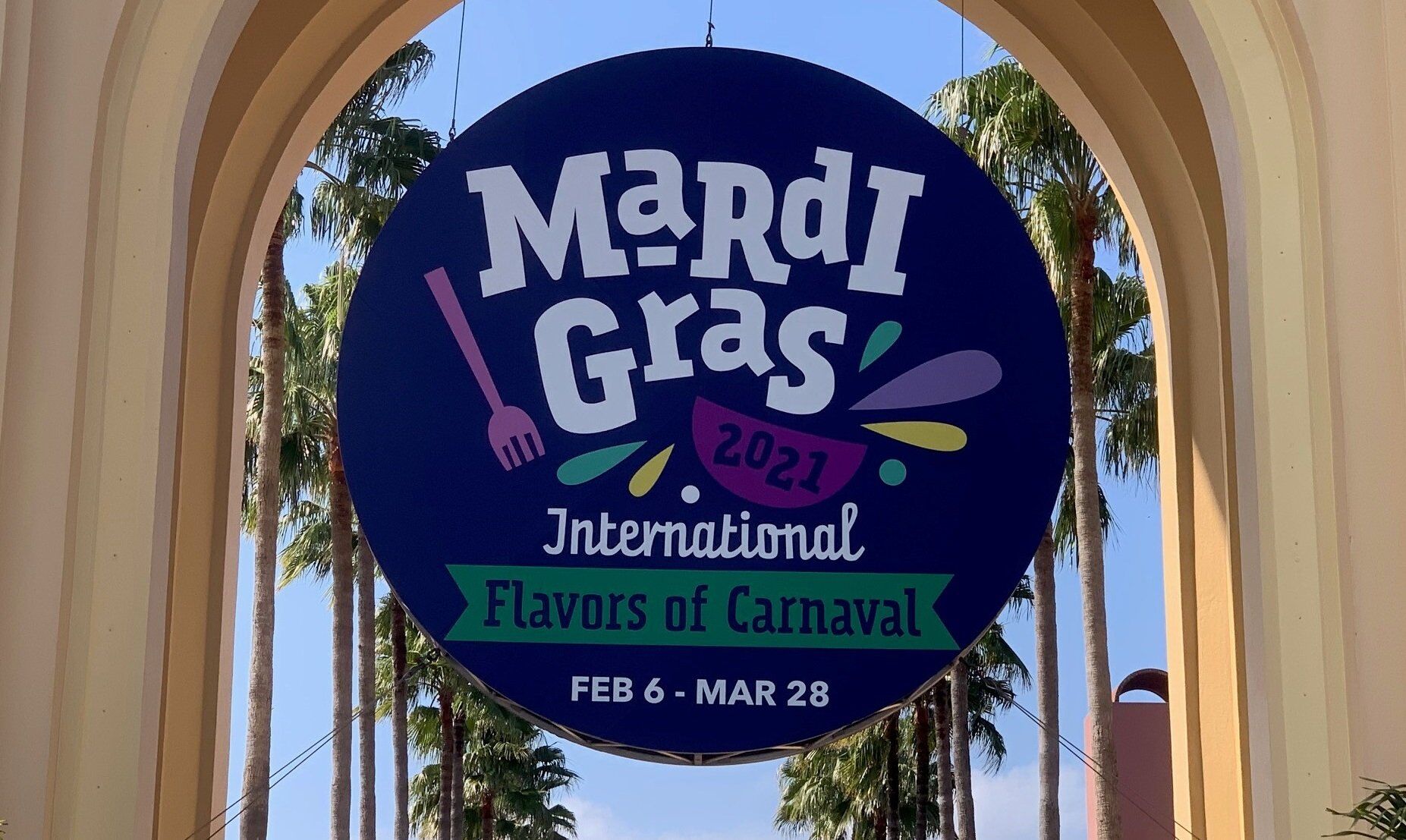 Mardi Gras sign